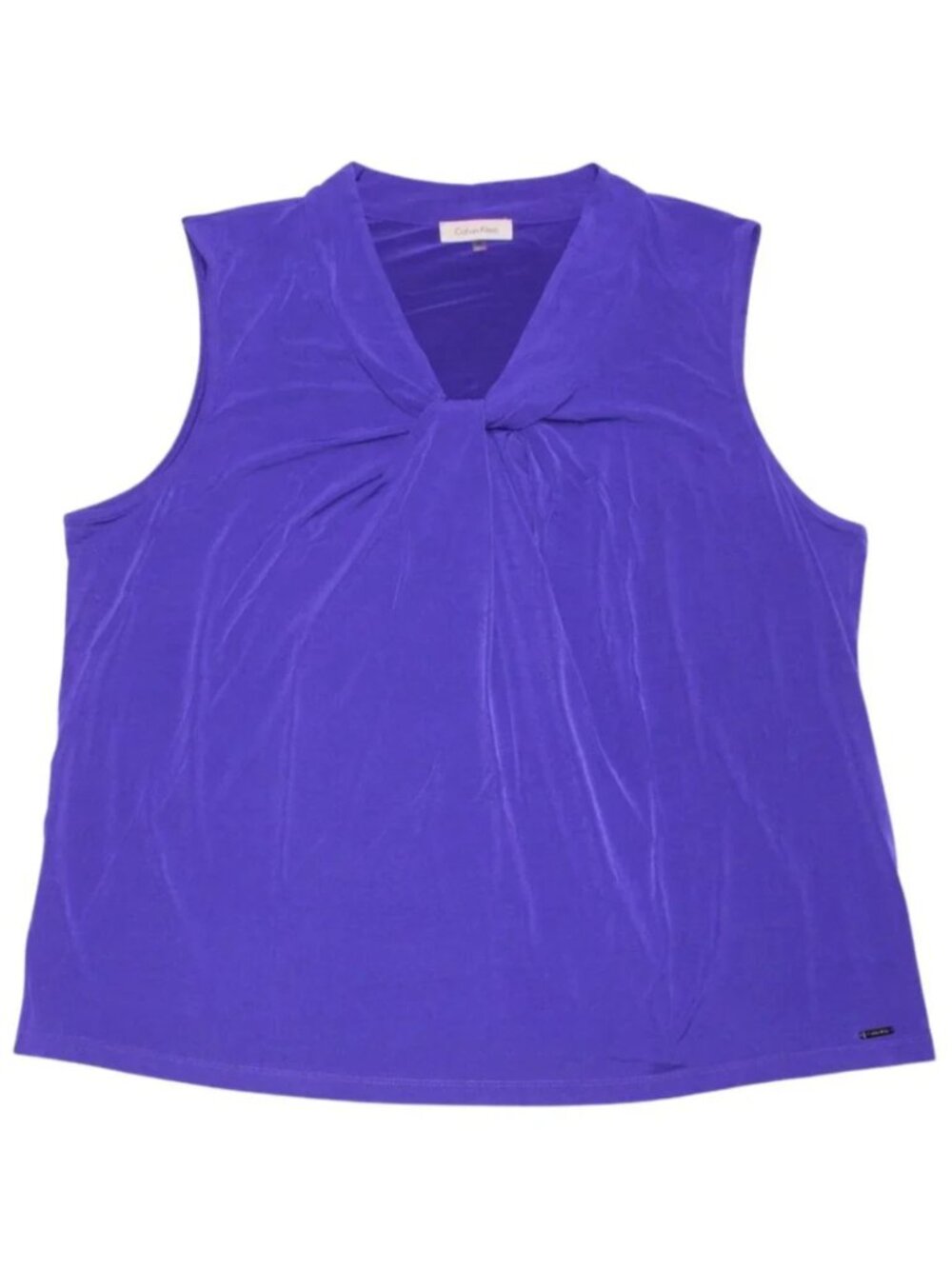 Calvin Klein Women's Sleeveless Purple Shirt X56TM24A NWOT Size 2X